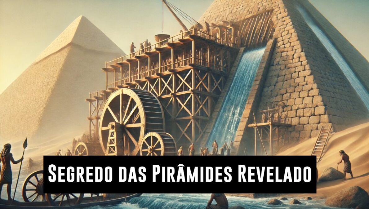 Surpreendente! Antigos egípcios usaram tecnologia hidráulica para erguer a primeira grande pirâmide? Descubra o mistério