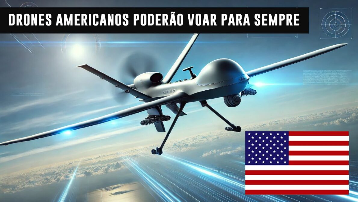 Revolução Militar! Nova tecnologia de recarga em voo pode manter drones do Exército dos EUA no ar para sempre