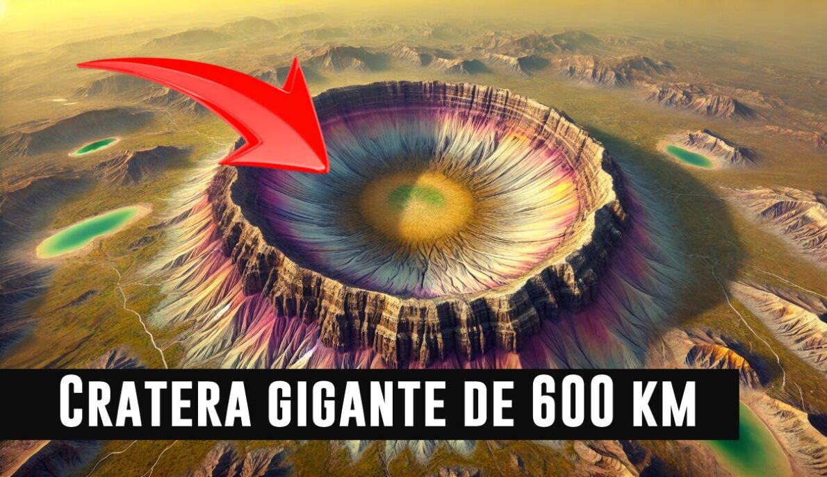 Cratera gigante de 600 km desafia tudo o que sabemos sobre geologia!