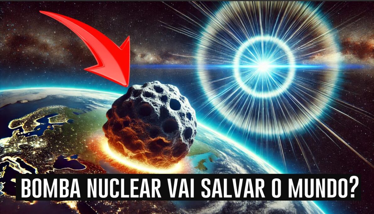 BOMBA NUCLEAR, asteroide, fim do mundo