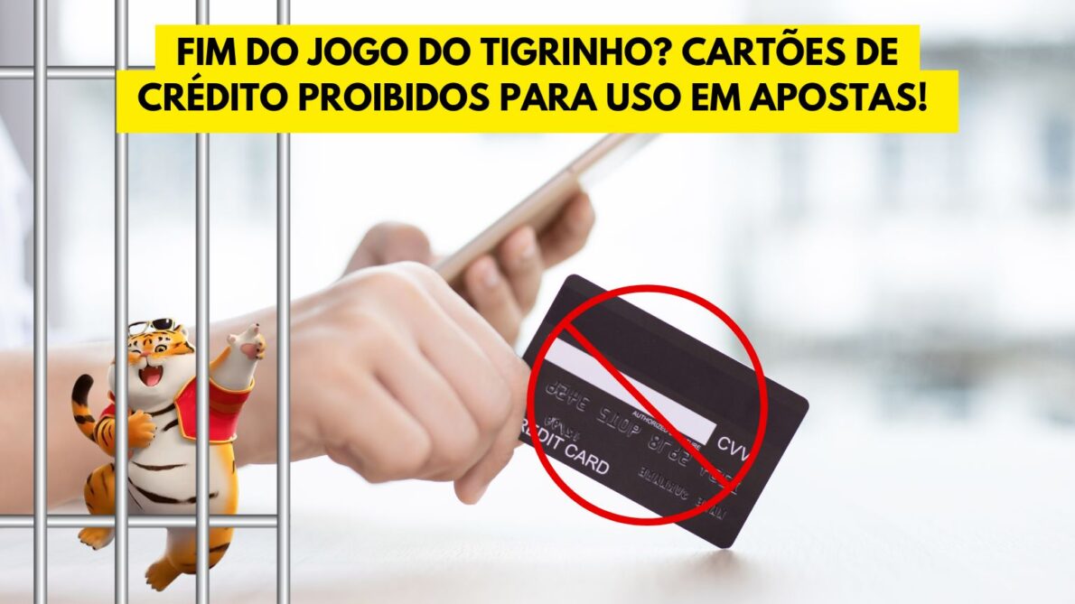 Cartões de crédito podem ser proibidos para uso em apostas! Presidente da Febraban defende ação radical!