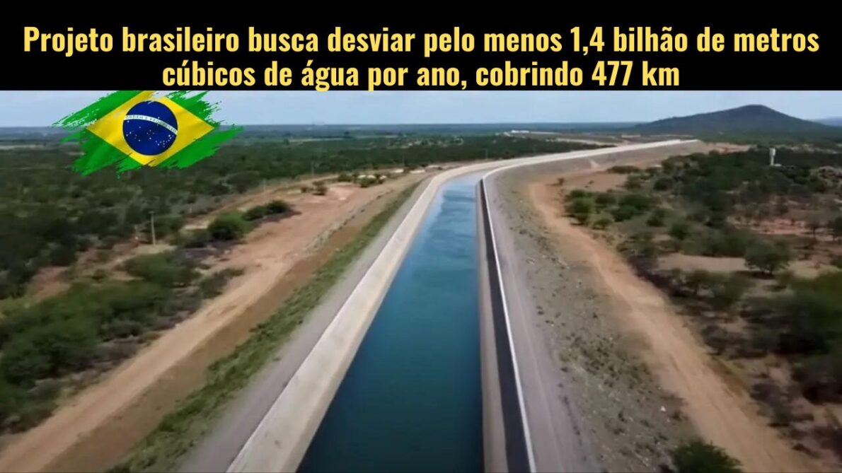 Construção da Transposição do Rio São Francisco: uma das mais impressionantes 'empreitadas' de engenharia hídrica do país