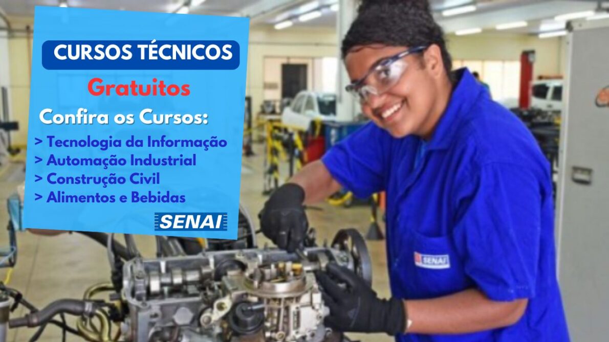 senai - cursos gratuitos