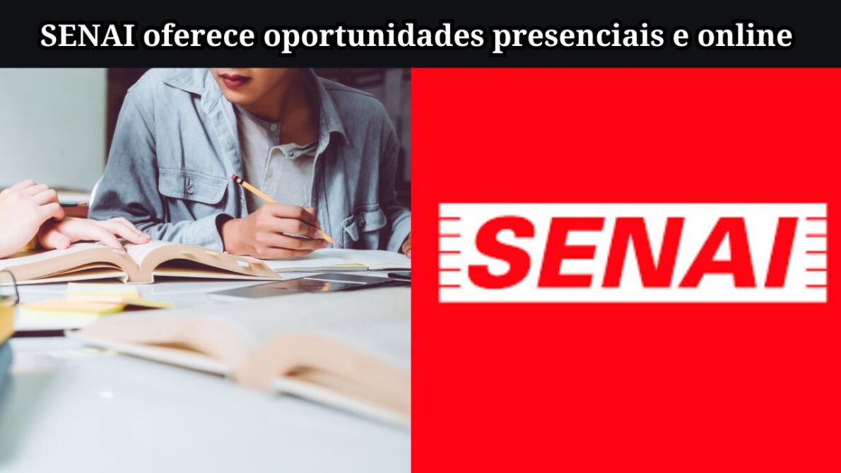 Está em busca de qualificação profissional O SENAI abre mais de 5 mil vagas em cursos gratuitos e pagos em todo o Brasil