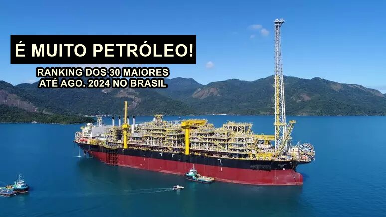 O FPSO CARIOCA MV30 campo de Sépia, no pré-sal da Bacia de Santos