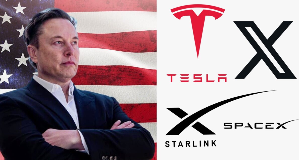 Elon Musk, Tesla, SpaceX, Starlink, X