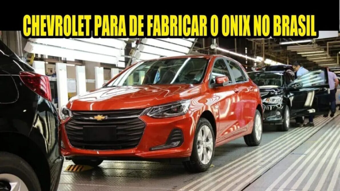 GM interrompe fabricação do Onix em Gravataí para adaptar fábrica à nova linha de SUV.