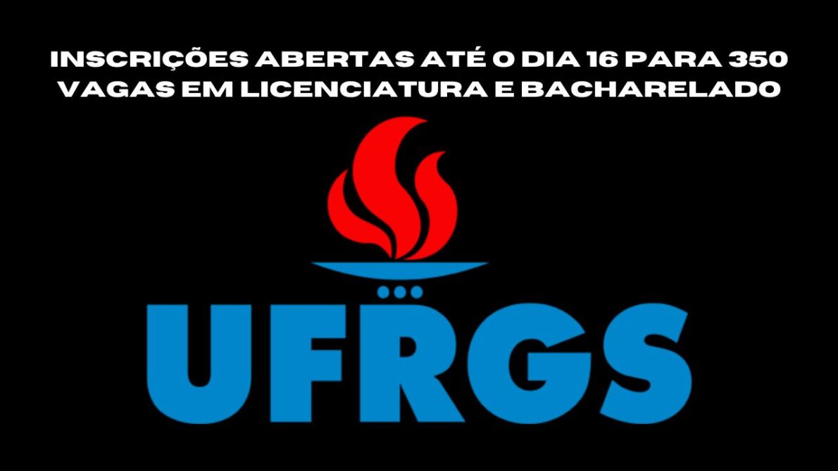 Grande oportunidade! UFRGS abre vagas para novos cursos gratuitos de graduação online