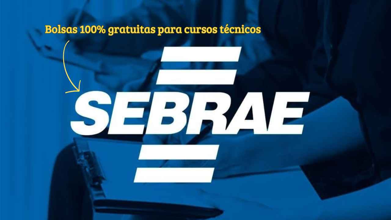 Sebrae abre 48 vagas para cursos profissionalizantes gratuitos: As inscrições serão feitas presencialmente, não perca tempo!