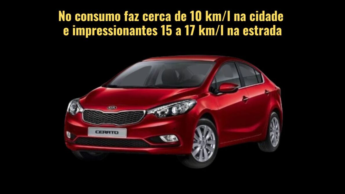 Melhor que Civic e Corolla? Mais barato e muito econômico: Kia Cerato 1.6 2014 surpreende