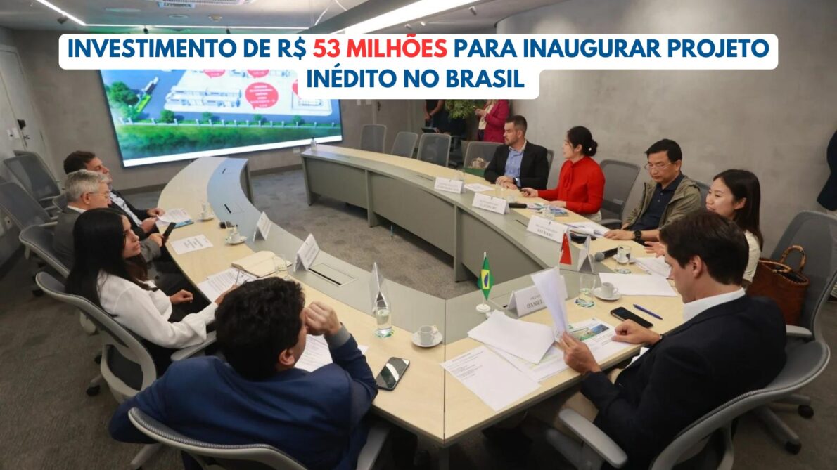 Multinacional chinesa Xamano Group anuncia investimento de R$ 53 milhões para inaugurar  projeto inédito no Brasil