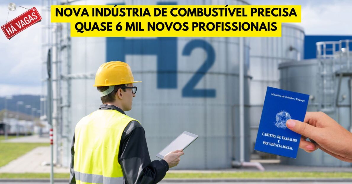 Nova indústria de combustível do futuro chega ao Brasil e precisa formar 3 mil técnicos por ano para atender à demanda!