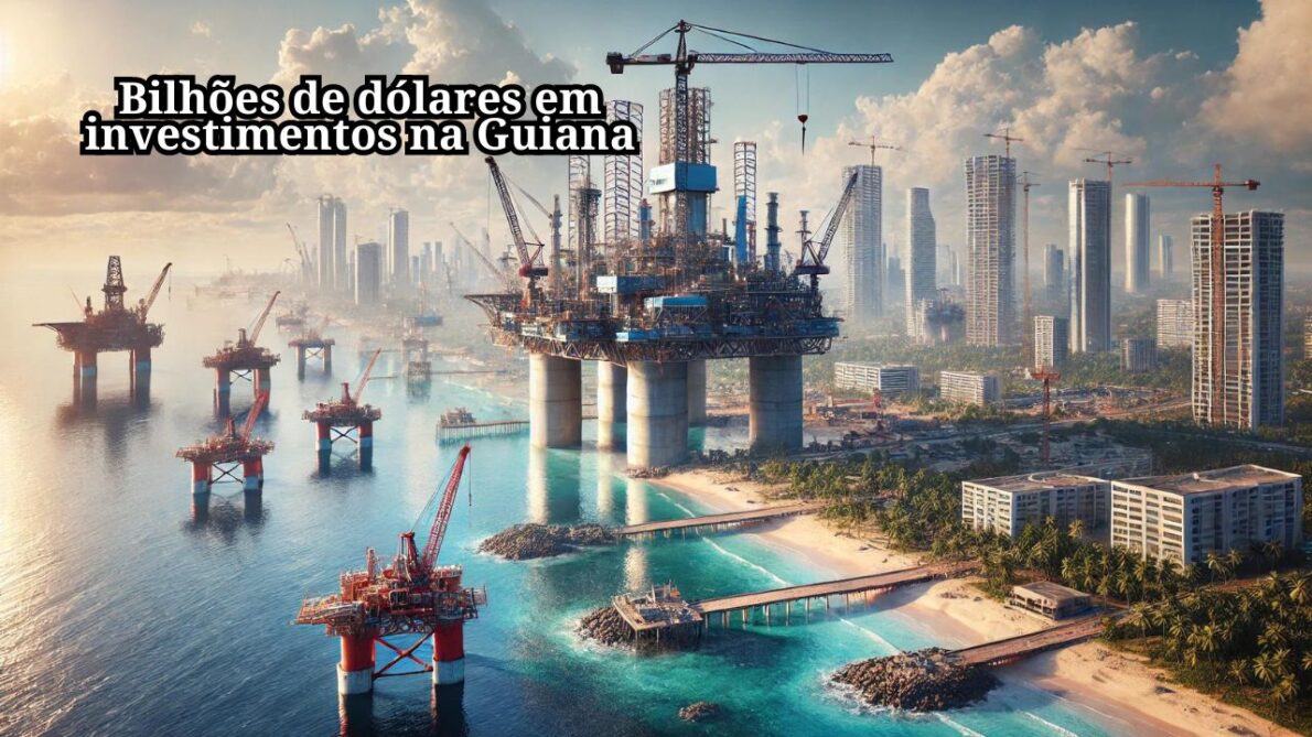 Os megaprojetos na Guiana transformam o país em uma estrela ascendente na América do Sul, com construções ambiciosas e investimentos em petróleo e infraestrutura