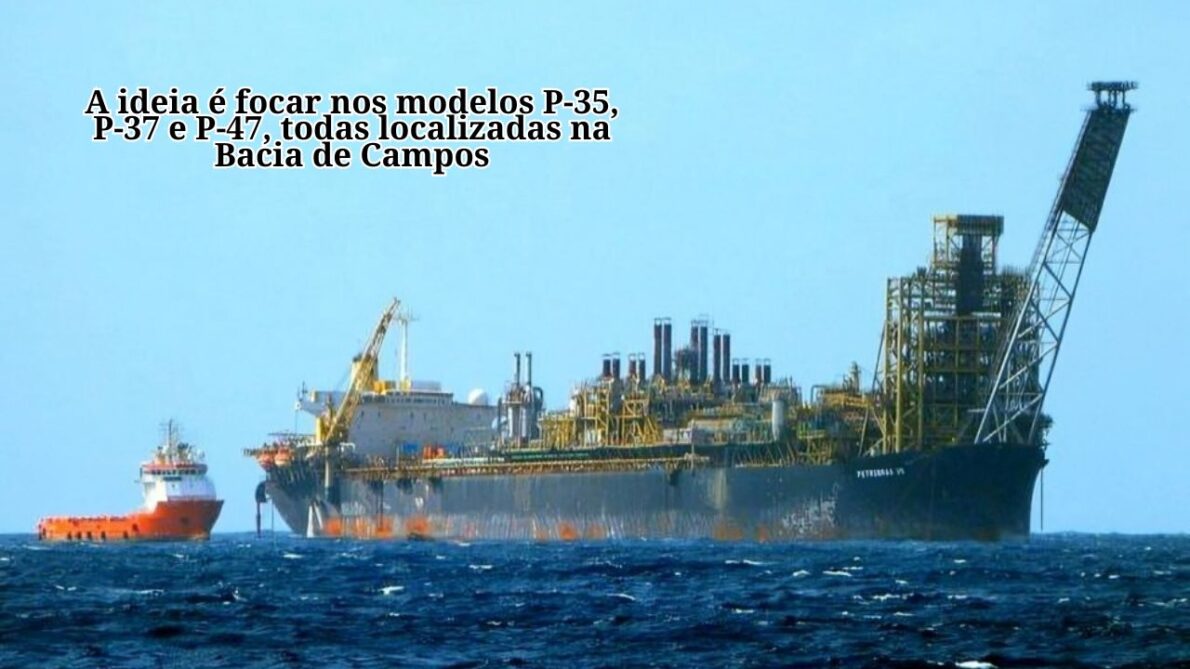 Petrobras planeja revitalizar antigas plataformas de petróleo e gás natural em estaleiros locais