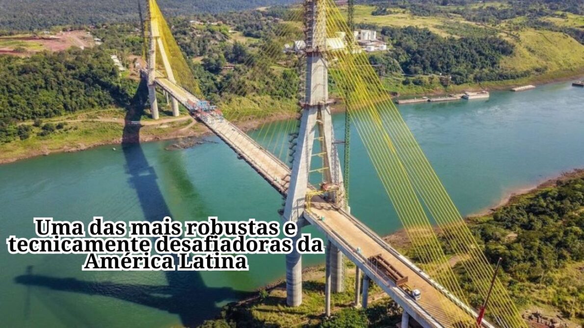 Ponte da Integração: a segunda ligação entre Brasil e Paraguai impressiona pela grandiosidade