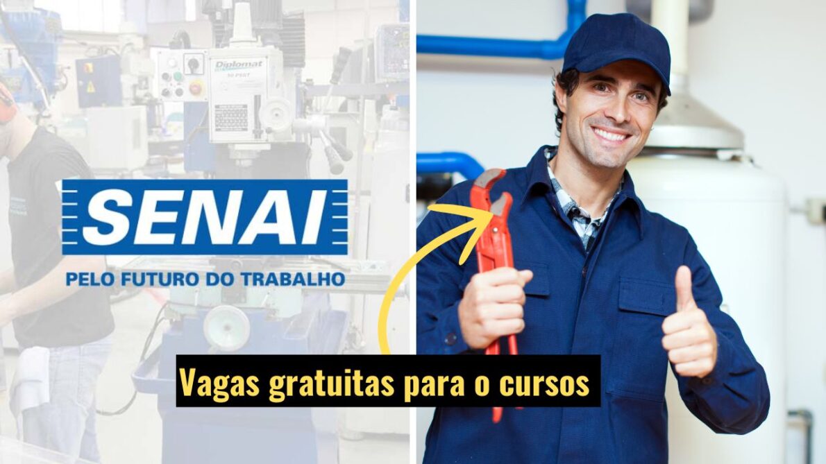 SENAI oferece curso gratuito de encanadores e instaladoras prediais