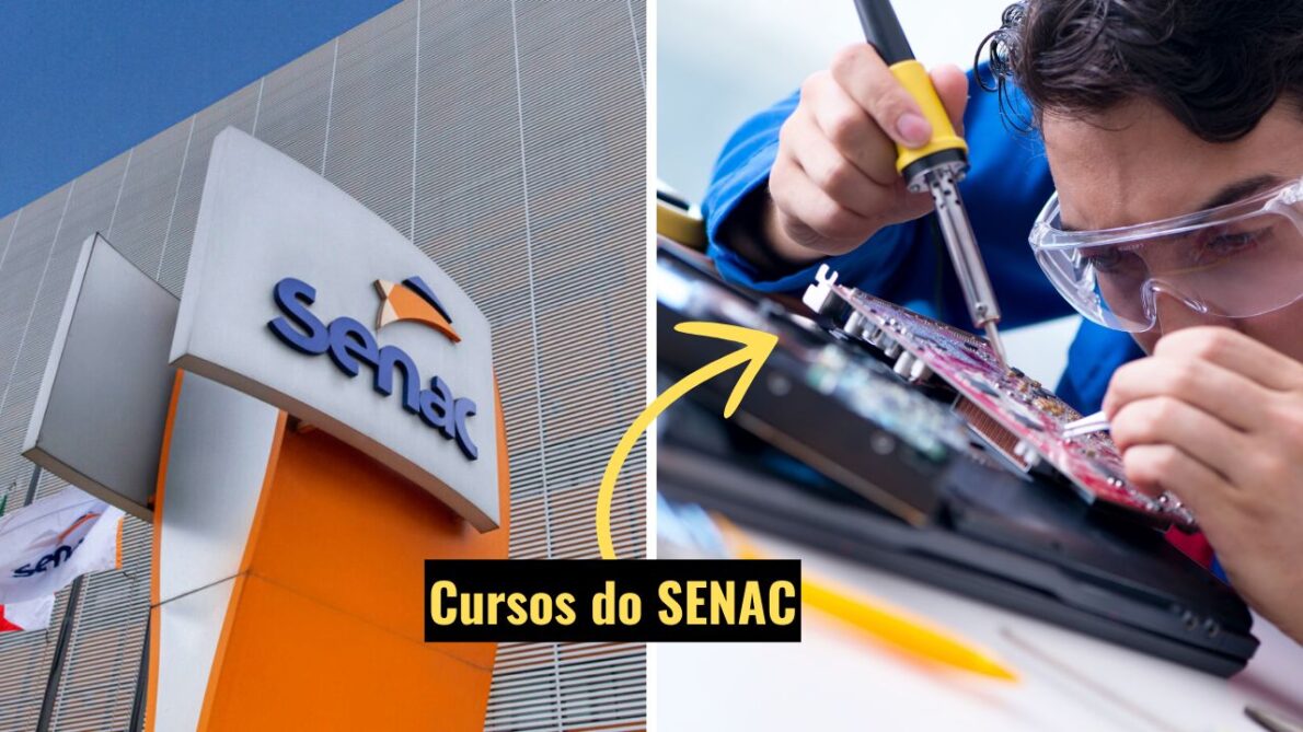 Senac abre inscrições para diversos cursos gratuitos, veja como se inscrever