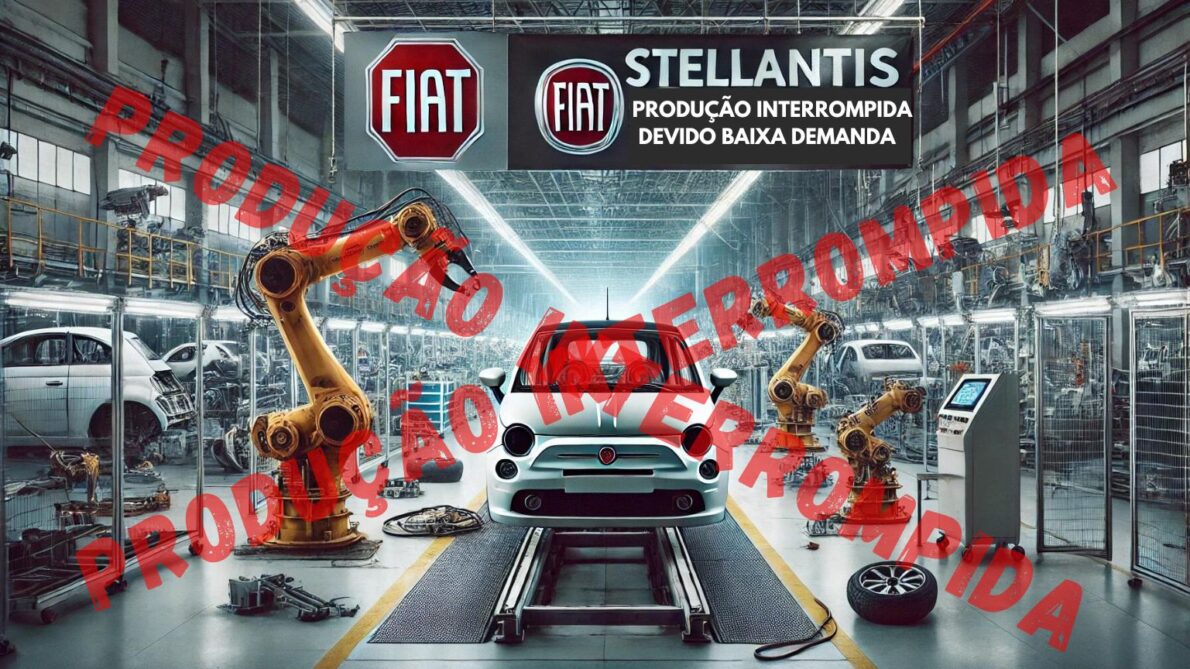 Stellantis interrompe produção de carro famoso da Fiat devido à baixa demanda e surpreende a indústria automotiva