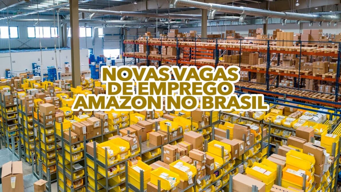 Trabalhe de casa na Amazon e ganhe até R$ 5.000! Mais de 7 MIL vagas nas áreas de Logística, Tecnologia, Call Center, Suporte e muito mais! 