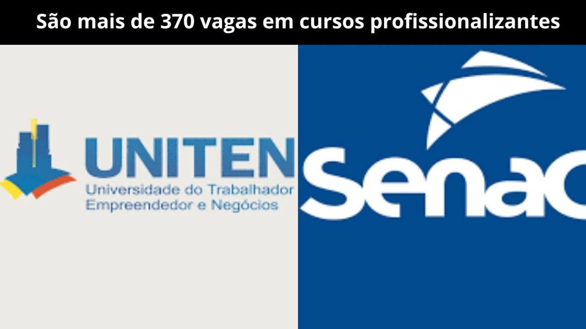 Turbine seu currículo sem gastar nada! Uniten e Senac oferecem 370 vagas em cursos profissionalizantes gratuitos de administração, logística, power BI e mais!