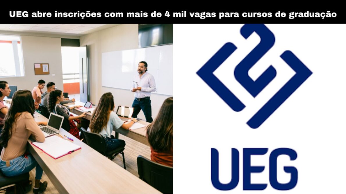 UEG convoca interessados para cursos de graduação em administração, direito e engenharia civil; Universidade está com mais de 4 mil vagas em 34 cursos