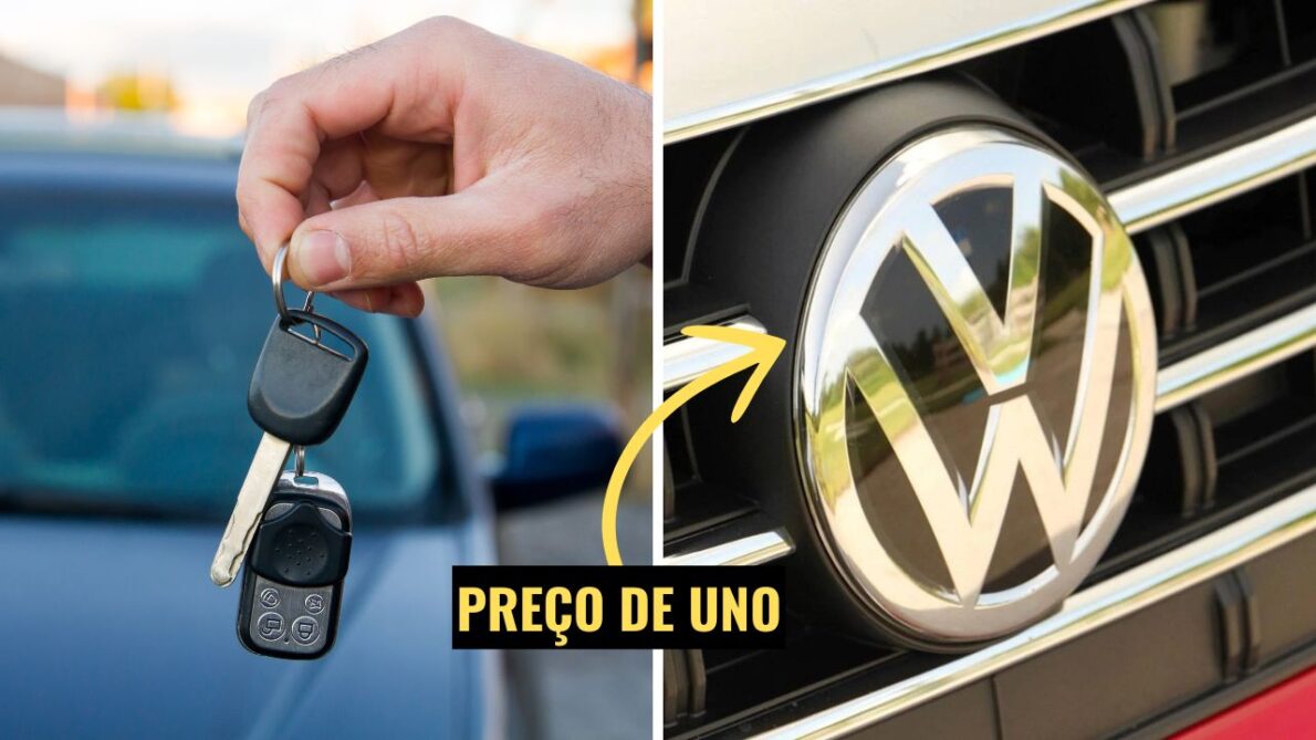 Um carro baratinho com itens de luxo abaixo dos 29 mil? Conheça o trem-bala da Volkswagen que faz 11 km/l