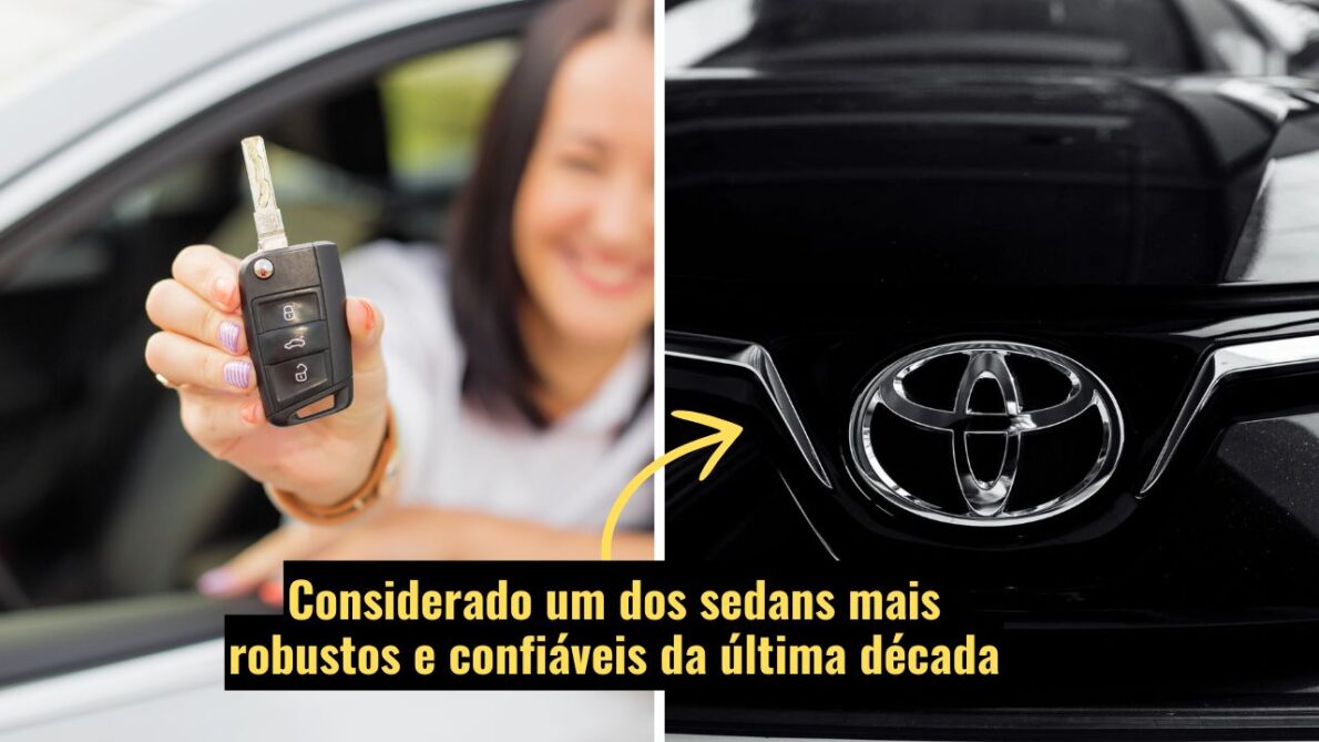 Um sedan de luxo inquebrável ou um carro popular? Líder de vendas da Toyota por 50 mil que faz 15 km/L