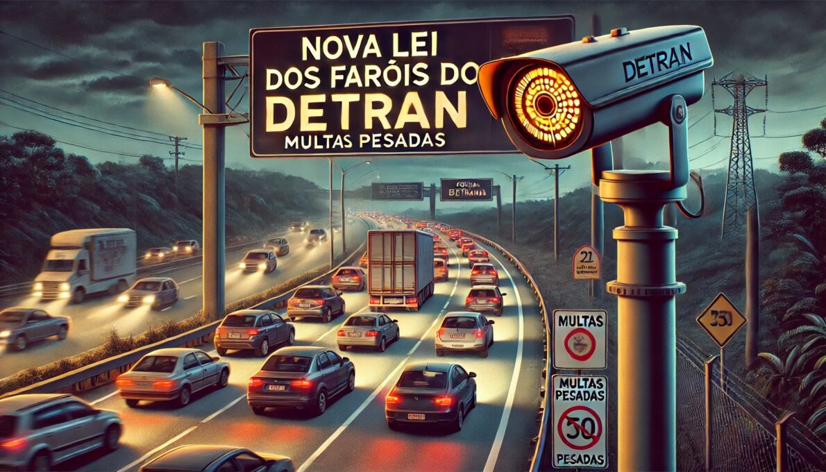 Urgente! Nova lei dos faróis do Detran já está valendo com multas pesadas – Entenda a regra e evite surpresas!