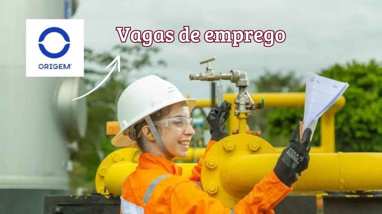 Vagas de emprego! A Origem Energia, uma das principais companhias independentes de energia onshore no Brasil está com oportunidades em diversos setores