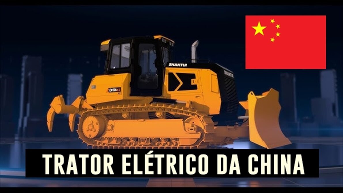 Trator elétrico chines, china