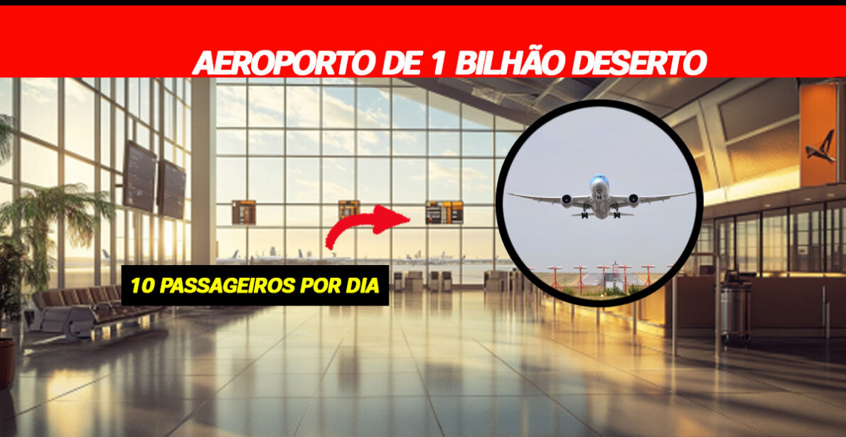 Aeroporto de R$ 1 bilhão no Sri Lanka recebe apenas 10 passageiros diários e serve até para armazenar arroz. Qual o futuro deste "elefante branco"?