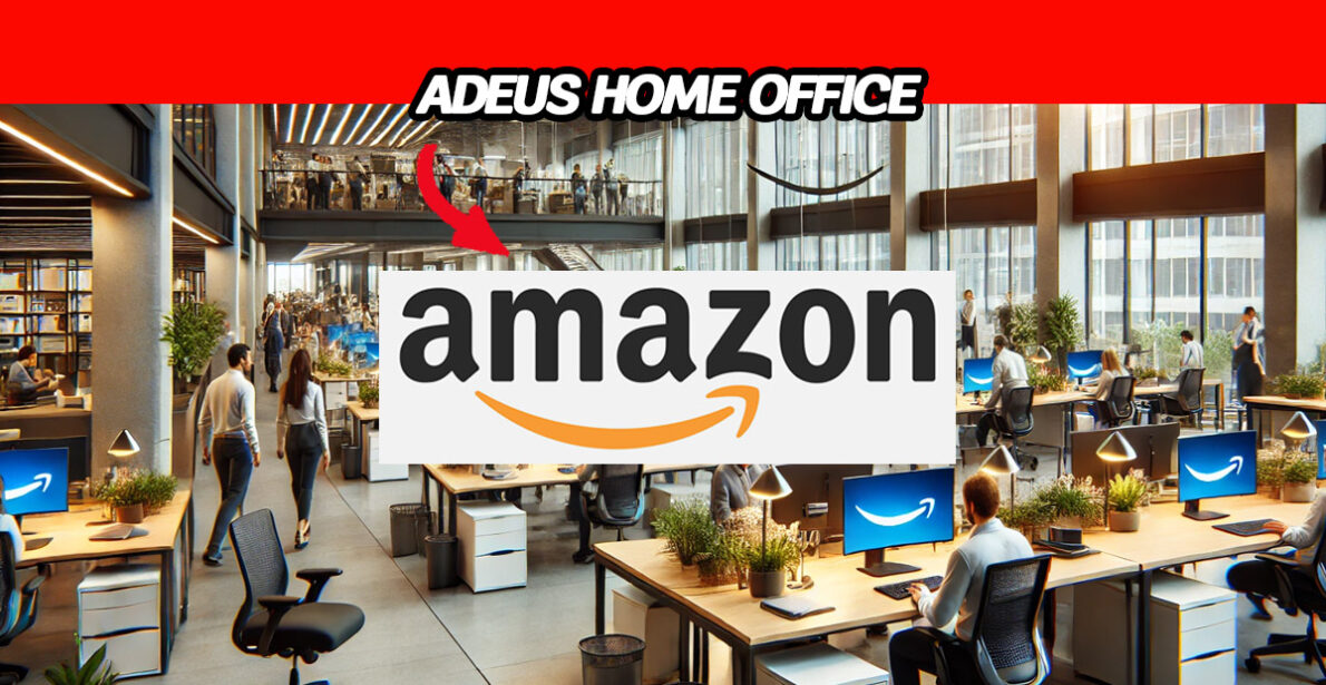 Amazon encerra home office e obriga retorno ao escritório. Impacto global pode influenciar empresas no Brasil a seguir o mesmo caminho.