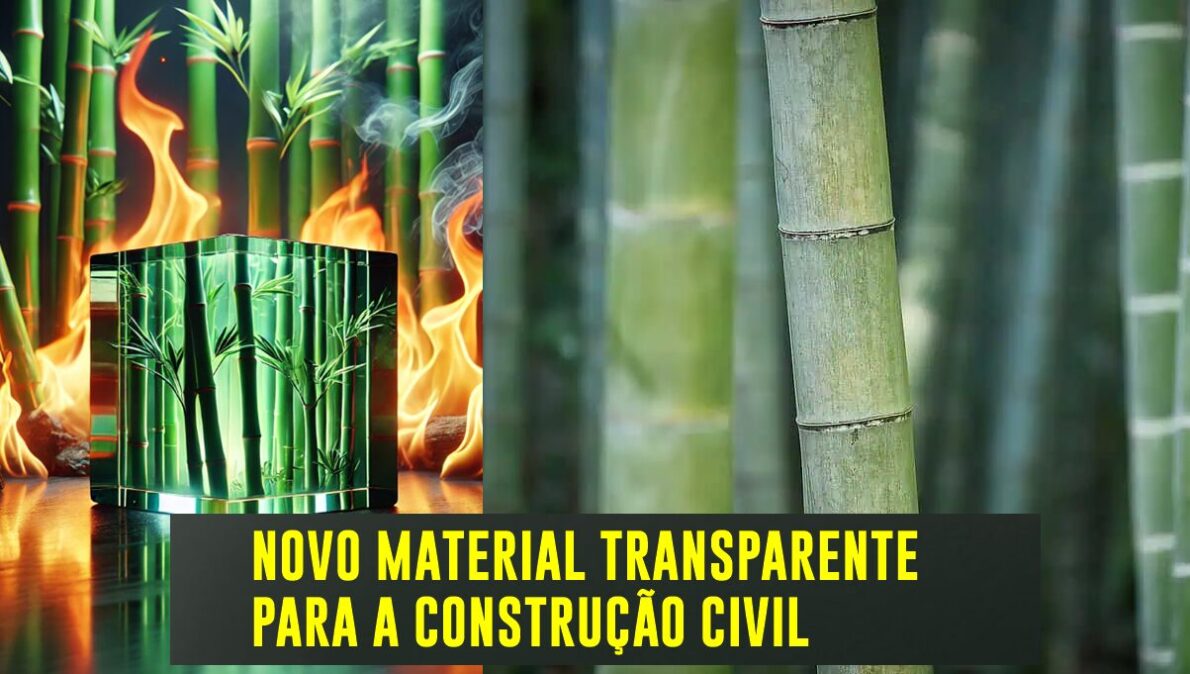 Material transparente, à prova de fogo, semelhante ao vidro, feito de bambu, inovação científica