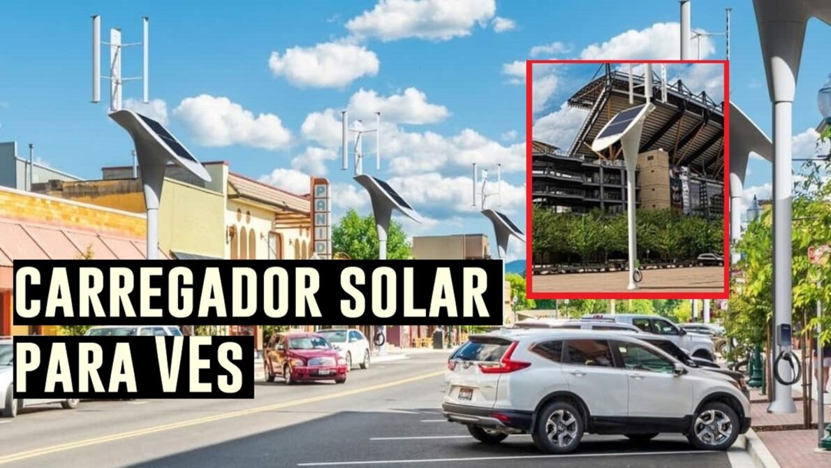 Carregadores elétricos, veículos elétricos, solar