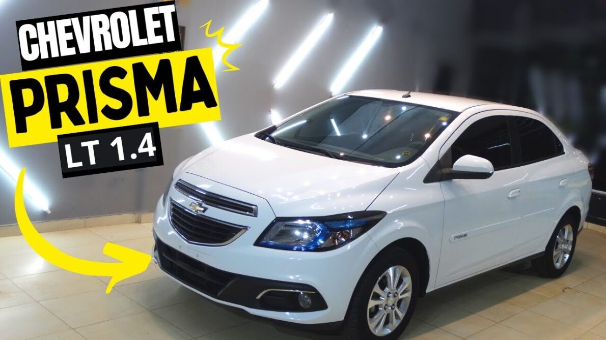 Chevrolet Prisma LT 2013: um carro eficiente com porta-malas espaçoso e motorização flexível para todo tipo de viagem!