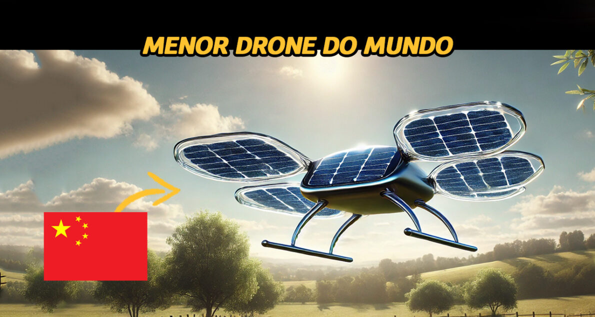 O menor drone do mundo pesa apenas 4,2 gramas e é movido a energia solar. Uma inovação que pode revolucionar a aviação e a robótica.