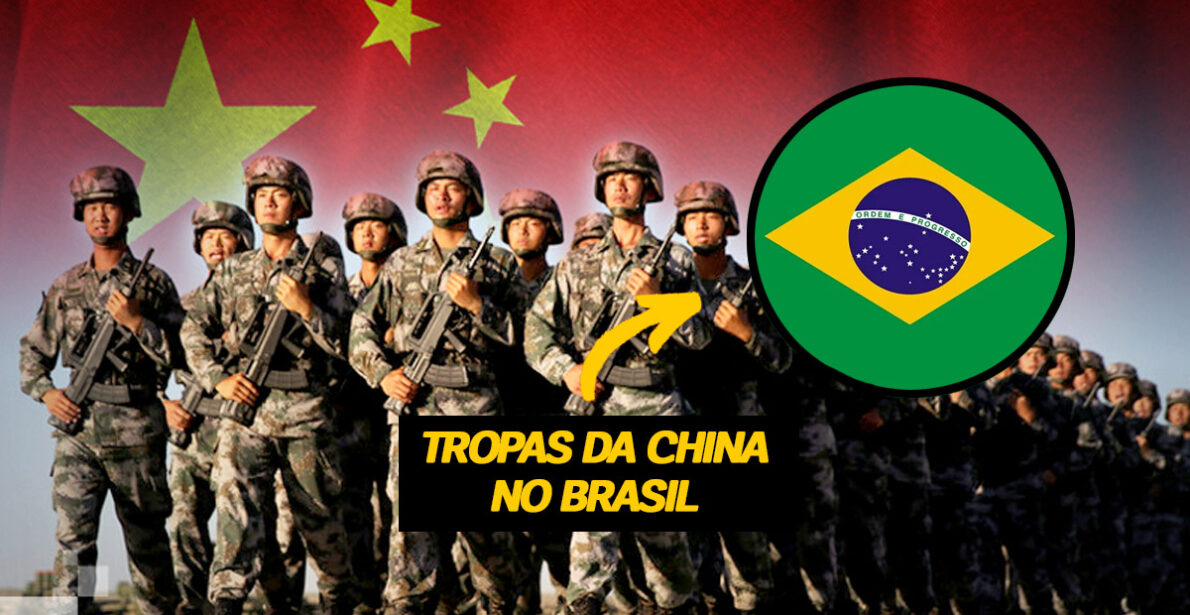 Exército chinês participa pela primeira vez de operação militar no Brasil em colaboração inédita.