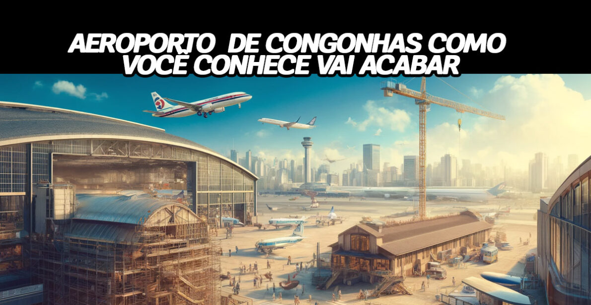 Congonhas em plena transformação! Obras bilionárias trarão modernização e conforto, sem perder o charme histórico do aeroporto.