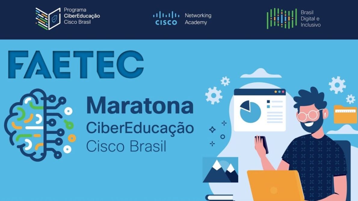 Curso gratuito de segurança de endpoint da Faetec e Cisco Brasil: últimos dias para inscrição na maratona de cibereducação.