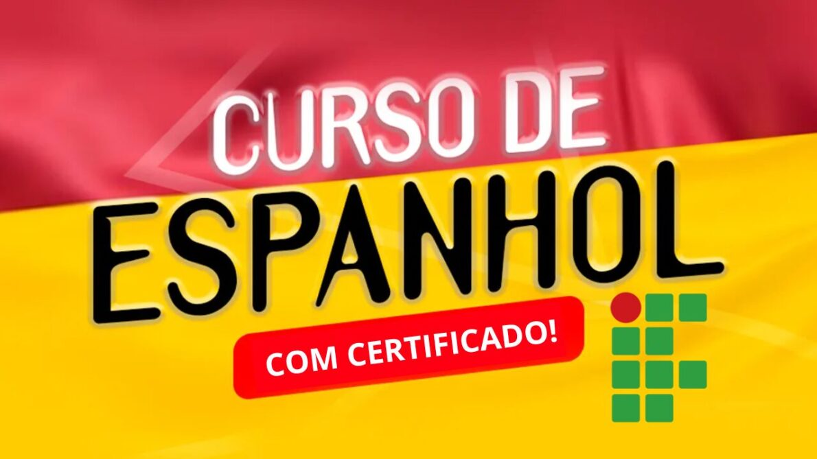 Inscrições abertas para curso gratuito de Espanhol Intermediário do Instituto Federal: aprimoramento em conversação com início em setembro de 2024.