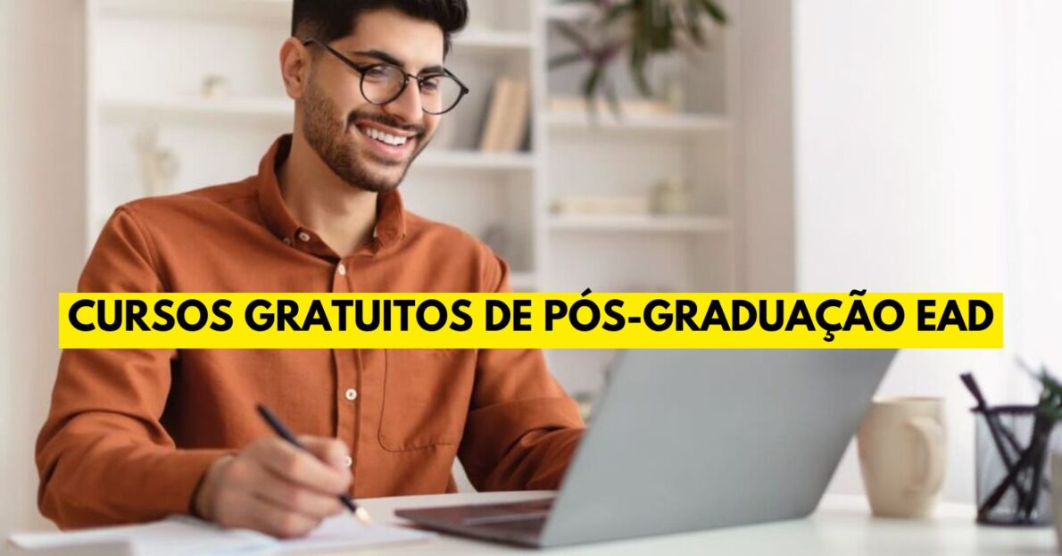 Universidade Federal oferece 600 vagas em cursos gratuitos de pós-graduação EaD: estude em casa e sem pagar nenhum tipo de mensalidade! 