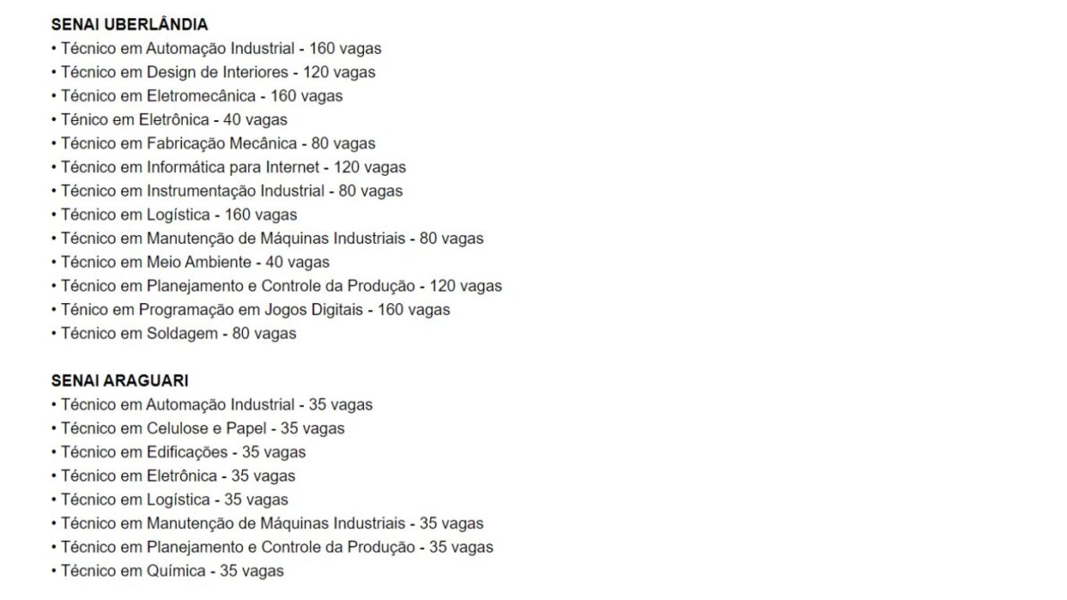 “curso do senai”, “curso técnico do senai”, “curso gratuito”, “senai”