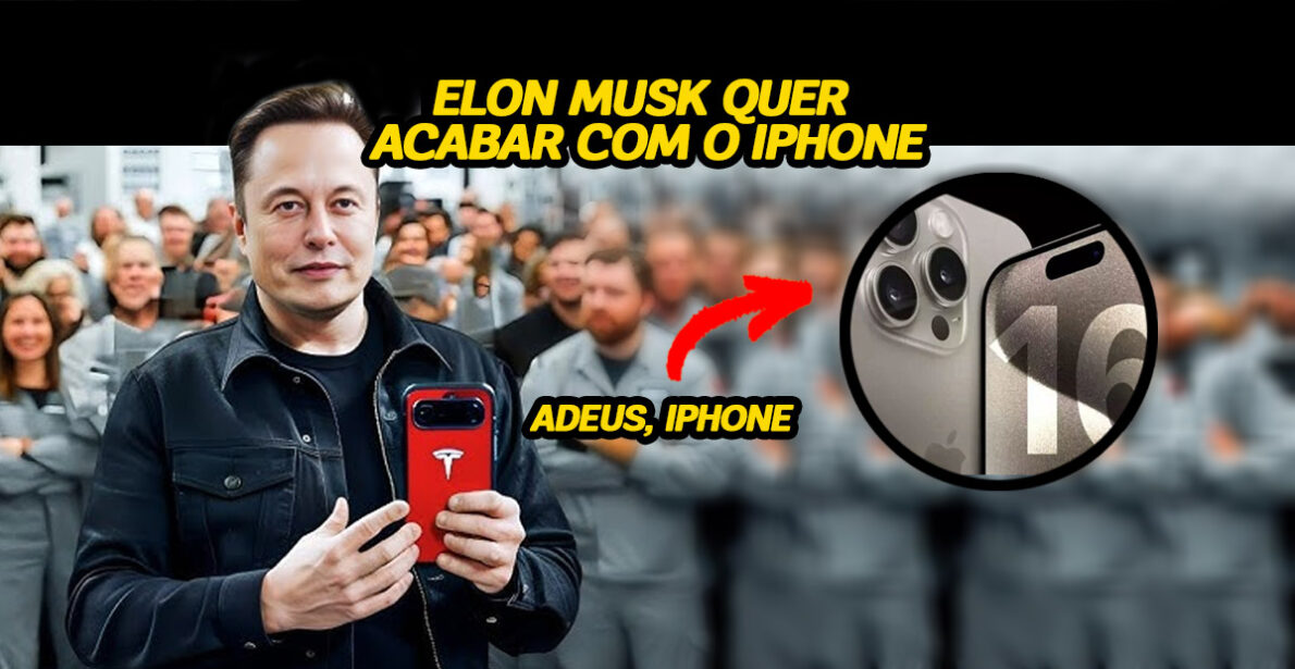 Fim do iPhone? Elon Musk diz que está lançando seu novo telefone e ele 'destruirá toda a concorrência’