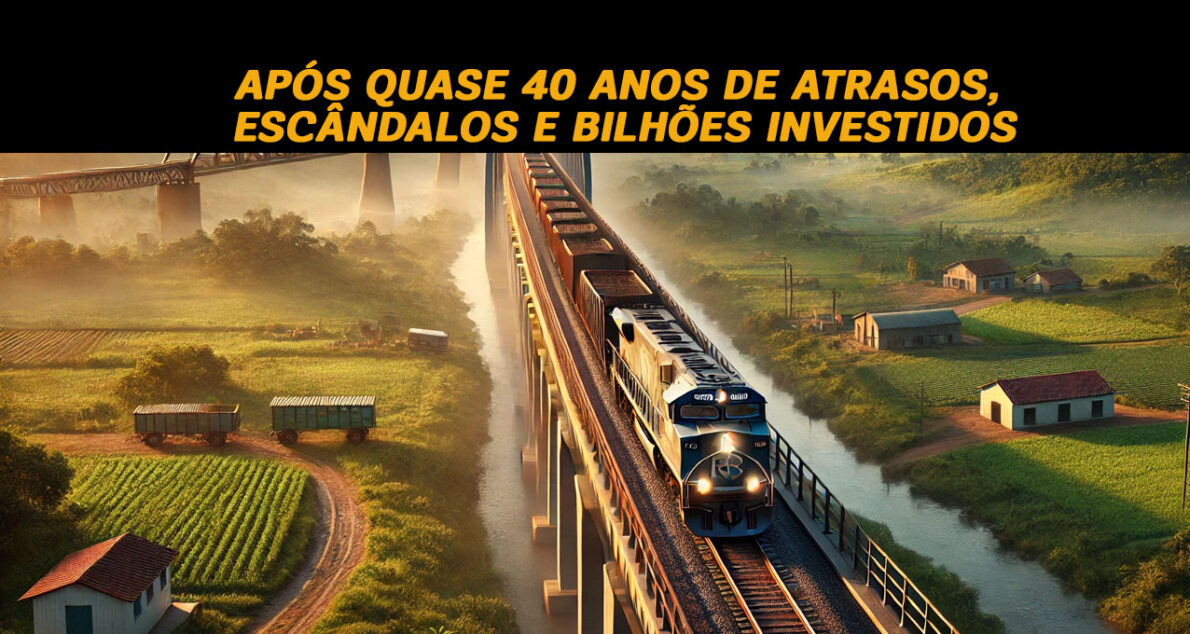 Conexão Brasil! Projeto de mais de R$ 10 bilhões, ferrovia norte-sul finalmente saiu do papel após quase 40 anos, marcando uma nova era para a logística brasileira apesar de atrasos e escândalos