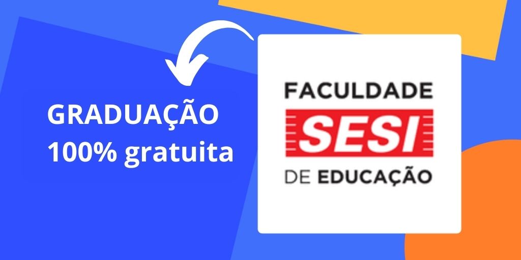 SESI abre inscrições para graduações gratuitas, com bolsa mensal e aulas presenciais. Inscrições até outubro de 2024.