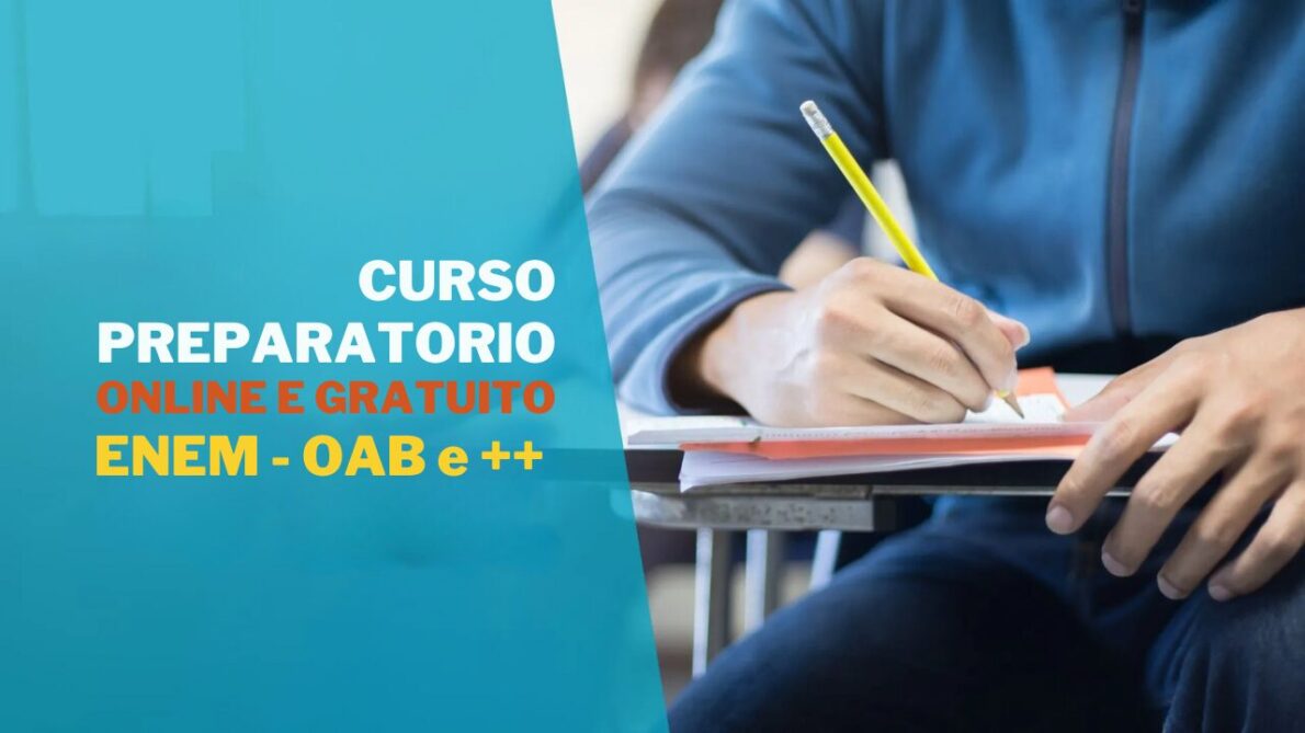 CURSOS - ENEM - OAB - PREPARATÓRIO - CURSOS ONLINE - CURSOS GRATUITOS