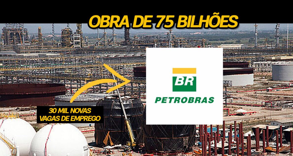 Petrobras finaliza o Polo GasLub, antigo Comperj, após 16 anos. (Imagem: reprodução)