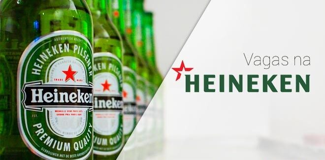 Heineken vagas de emprego. (Imagem/ reprodução)