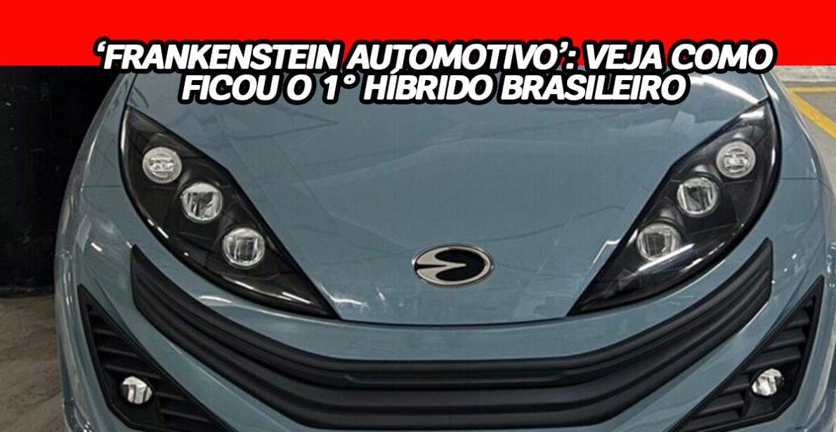 Lecar Model 459, o primeiro carro híbrido nacional, choca a internet com design polêmico e tecnologia avançada.