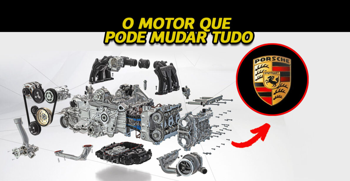 A Porsche patenteou um motor de seis tempos, inovando na combustão e desafiando o futuro dos carros elétricos. Tecnologia revolucionária!